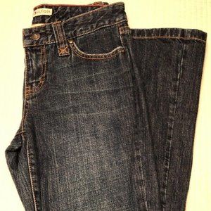 Tommy Hilfiger Low Rise Flare 2 Medium Wash Jeans Blue Bling Swish Pockets
